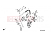 HONDA CB1000FR CB1000 1994 E-4 TIMING CHAIN ​​/ TENSIONER