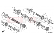 HONDA CB1000FR CB1000 1994 E-17 TRANSMISSION