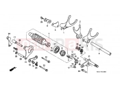 HONDA CB1000FR CB1000 1994 E-18 TRANSMISSION DRUM
