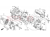 HONDA CB1000FT CB1000 1996 E-11 WATER PUMP