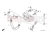 HONDA CB1000FT CB1000 1996 E-19 WATER PIPE