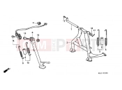 HONDA CB1000FT CB1000 1996 F-22 SUPPORT