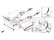 HONDA CB1000FT CB1000 1996 F-23 SWING ARM