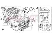 HONDA CB1000R9 CB1000R 2009 E-13 CRANKSHAFT