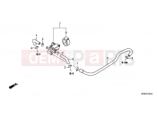 HONDA CB1000R9 CB1000R 2009 F-19-1 AIR INJECTION CONTROL VALVE