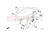 HONDA CB1000RA CB1000R 2010 F-9 FRONT FENDER