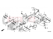 HONDA CB1000RAF CB1000R 2015 F-20 EXHAUST DRUM