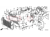 HONDA CB1000RAF CB1000R 2015 F-34 RADIATOR