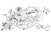 HONDA CB1000RC CB1000R 2012 F-16 FUEL TANK