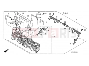 HONDA CB1000RAA CB1000R ABS 2010 E-18 THROTTLE HOUSING