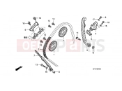 HONDA CB1000RAB CB1000R ABS 2011 E-4 TIMING CHAIN ​​/ TENSIONER