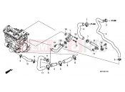 HONDA CB1000RAB CB1000R ABS 2011 E-17 WATER PIPE