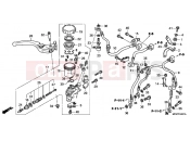 HONDA CB1000RAB CB1000R ABS 2011 F-4-1 FRONT MASTER CYLINDER (CB1000RA)