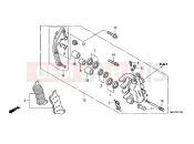 HONDA CB1000RAB CB1000R ABS 2011 F-11-2 B. FRONT BRAKE CALIPER (CB1000RA)