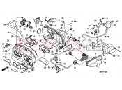 HONDA CB1000RAB CB1000R ABS 2011 F-19 AIR FILTER