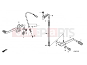 HONDA CB1000RAC CB1000R ABS 2012 F-21 PEDAL