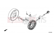 HONDA CB1000RAE CB1000R ABS 2014 E-9 GENERATOR