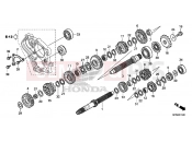 HONDA CB1000RAE CB1000R ABS 2014 E-15 TRANSMISSION