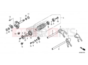 HONDA CB1000RAE CB1000R ABS 2014 E-16 TRANSMISSION DRUM