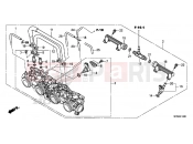 HONDA CB1000RAE CB1000R ABS 2014 E-18 THROTTLE HOUSING