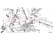 HONDA CB1000RAE CB1000R ABS 2014 F-7 STEERING BAR PIPE / UPPER BRIDGE