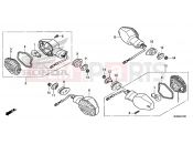 HONDA CB1000RAE CB1000R ABS 2014 F-27 FLASHING