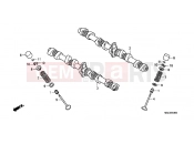 HONDA CB1100A CB1100 2010 E-3 CAMSHAFT / VALVE