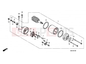 HONDA CB1100A CB1100 2010 E-13 STARTER ENGINE