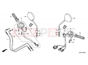 HONDA CB1100A CB1100 2010 F-4 SWITCH / CABLE