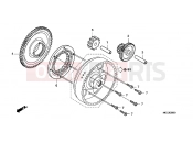 HONDA CB1100C CB1100 2012 E-9 CLUTCH COUPLING START