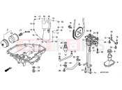 HONDA CB1100C CB1100 2012 E-14 OLAJTEKNŐ/OLAJSZIVATTYÚ
