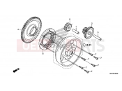 HONDA CB1100E CB1100 2014 E-9 CLUTCH COUPLING START