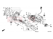 HONDA CB1100E CB1100 2014 E-12 BAL HÁTSÓ-BURKOLAT