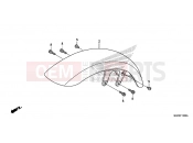 HONDA CB1100E CB1100 2014 F-10 FRONT FENDER