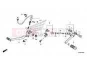 HONDA CB1100E CB1100 2014 F-29 PEDAL
