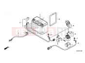 HONDA CB1100E CB1100 2014 F-37 BATTERY