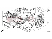 HONDA CB1100E CB1100 2014 F-38 WIRING HARNESS