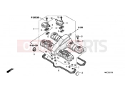 HONDA CB1100AA CB1100 ABS 2010 E-1 SZELEPFEDÉL