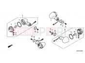 HONDA CB1100AA CB1100 ABS 2010 F-35 FLASHING