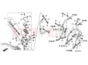 HONDA CB1100AB CB1100 ABS 2011 F-5-10 FRONT MASTER CYLINDER (CB1100A)