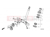 HONDA CB1100AD CB1100 ABS 2013 F-9 STEERING WHEEL