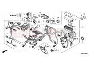 HONDA CB1100AD CB1100 ABS 2013 F-38 WIRING HARNESS