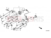 HONDA CB1100AE CB1100 ABS 2014 E-6 RIGHT CRANKSHAFT COVER