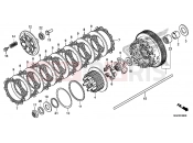 HONDA CB1100AE CB1100 ABS 2014 E-8 CLUTCH