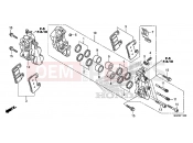 HONDA CB1100AE CB1100 ABS 2014 F-12 FRONT BRAKE CALIPER
