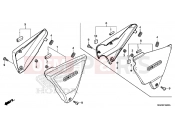 HONDA CB1100AE CB1100 ABS 2014 F-24 SIDE COVER