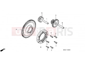HONDA CB13005 CB1300 2005 E-8 CLUTCH COUPLING START