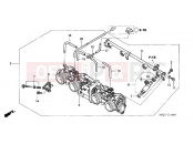 HONDA CB13005 CB1300 2005 E-19 THROTTLE HOUSING (ED.)