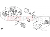 HONDA CB13005 CB1300 2005 F-26 FLASHING
