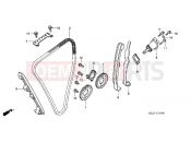 HONDA CB1300A5 CB1300 2005 E-4 TIMING CHAIN ​​/ TENSIONER